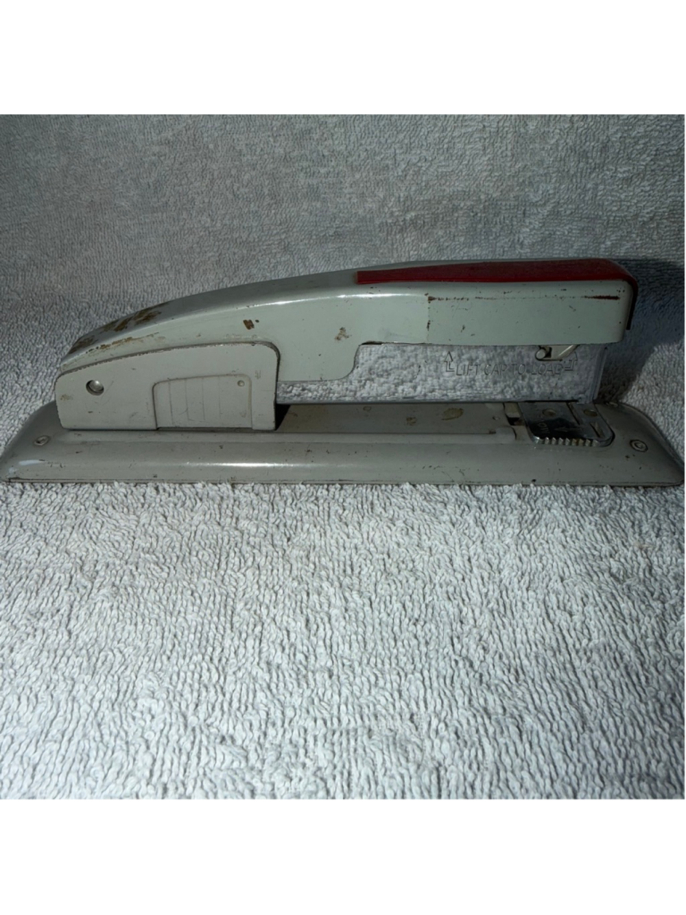 Vintage Mid Century Deco Industrial Swingline 400 Metal Stapler Tested/Works